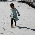 Feral Shoeless Child Enjoying Surprise Snow.JPG