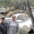Nana and Papa by the Waterfall.JPG