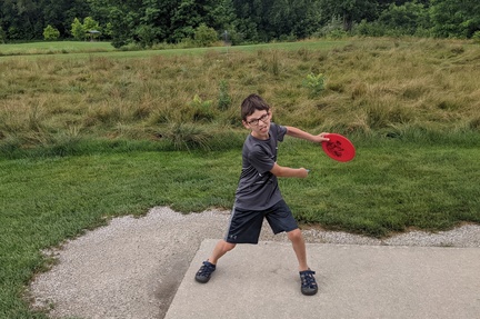 What a Face for Disc Golf