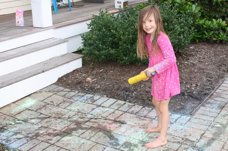 Cleaning Up With Squirt Guns