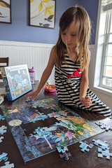 Puzzle Time On the Table