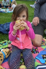 Giant Sandwich for a Little Girl