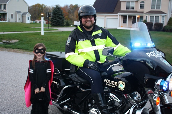 Police Officer Trick or Treat