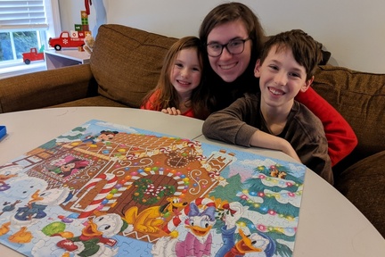 We Finished The Nana Puzzle This Year