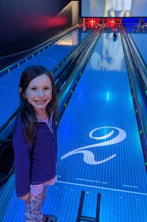 Her First Time Big Girl Bowling