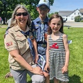 At Memorial Day For Scouts