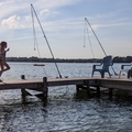 Skipping Down the Dock