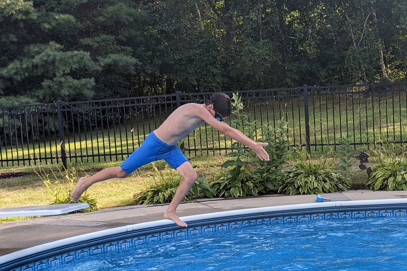 Thomas Working On His Dive.MP