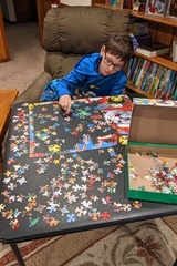 Little Puzzling While The Car is Packed