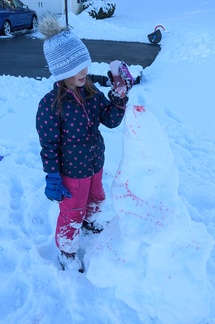 Coloring Her Snow Volcano