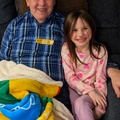 Birthday Girl With Her Grandpa
