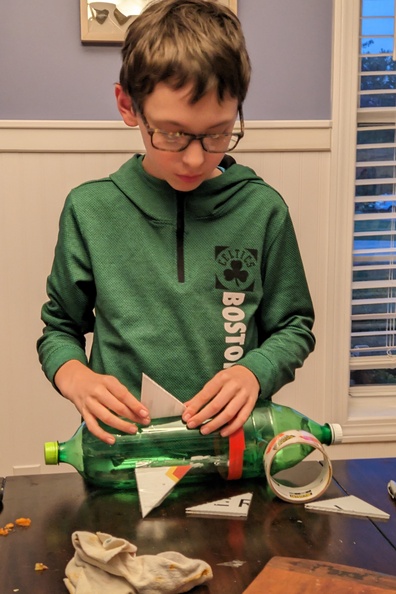 Old Enough to Design His Own Rocket