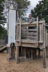 Sean Hanging at the Playground