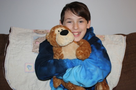 11 Year Old Bear Hug