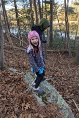 Who Brought Giggly Girl on a Hike