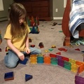 Building Ice Palaces For Her Dolls