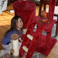 Evie Might Be Stealing the Cat Tree.JPG