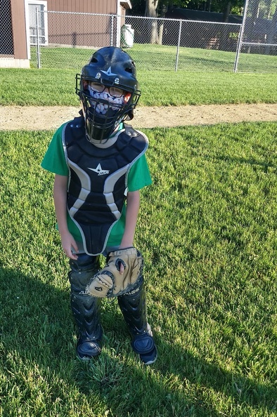 Trying Out the Catcher Gear