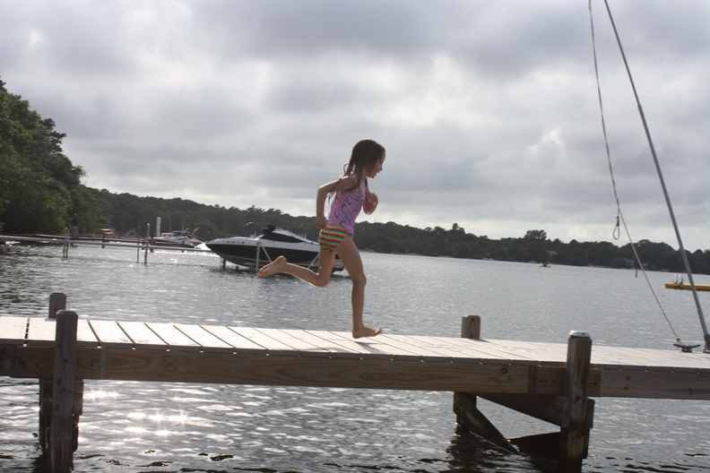 Running Down the Dock For More Fun.JPG