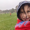 Trooper at Her Brothers Soggy Game