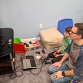 Teaching His Son His Old Games