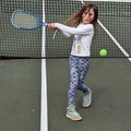 Working Her Tennis Game.jpg