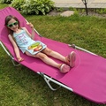 Snacking in the Lounger