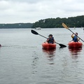 Swimming With the Kayakers