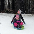 Sledding Together is the Best