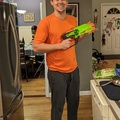 Uncle Darren is On Board With Nerf Wars