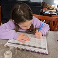 Writing In Her Calendar