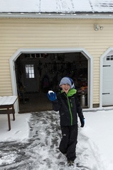 Catching Snowballs Off the Roof