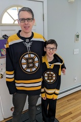 Off to the Bruins Game Together