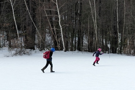 Running Through the Ice Fields