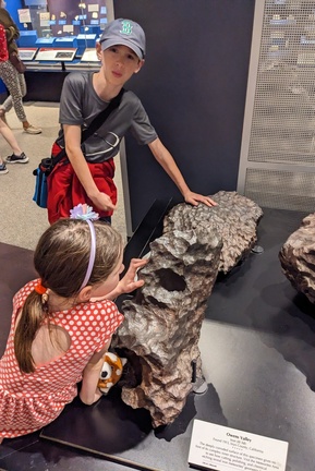 Checking out a Meteorite