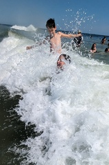 The Joy of Waves Crashing