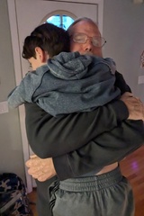 Papa Bear Hug to Hold Until Next Time