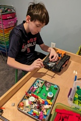 Building a Lego Cleaning Machine